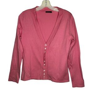 Bianca Pink Cardigan‎ Sweater